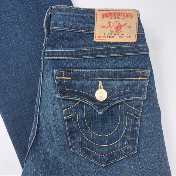 True Religion Denim - True Religion Becky Boot Cut Jeans EUC sz 28